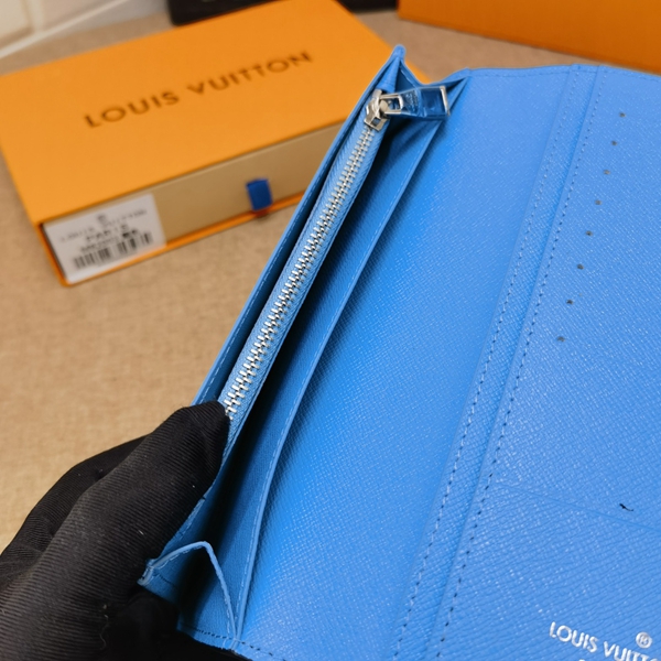 LVコピーウォレット細部ディテール